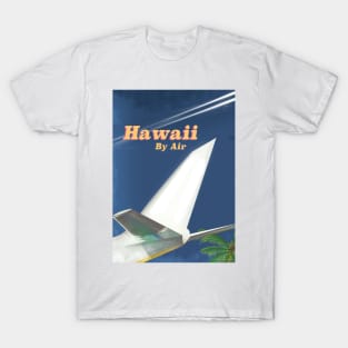 Hawaii By Air travel poster T-Shirt